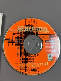SEGA Dreamcast Generator Demo Disc Vol 1