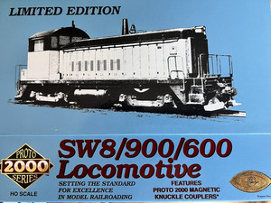 Proto 2000 Burlington Northern SW 8 HO Scale Locomotive