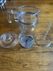 Vintage Pyrex Ware 7759 B 9 Cup Percolator Coffee Pot Glass COMPLETE