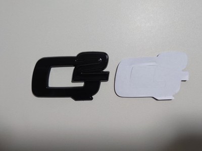 Only 1 Item For Alfa Romeogiulia 952 Genuine Designq2 Badge Body Color All Black