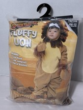 The Fluffy Lion Halloween Costume Unisex 6-12m