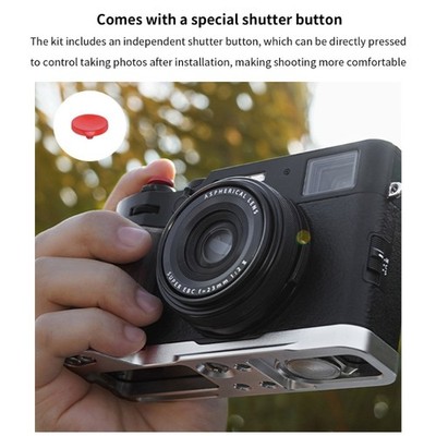 Quick Switching L Bracket Camera Handle for X100VI Handgrip AntiSlip Pad Grip