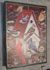 Cobble Hill Winter Birdhouse  1000 Piece Puzz...