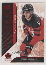 2019 Team Canada Juniors Program of Excellence Exclusives Joe Veleno Joseph q2l