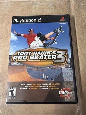 Tony Hawks Pro Skater 3 PlayStation 2 PS2 Complete With Manual CIB Black Label