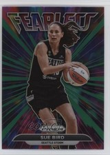 2022 Panini Prizm WNBA Fearless Green Prizm Sue Bird #3 0u2l