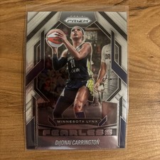 2025 Panini Prizm WNBA Fearless #10 DiJonai Carrington