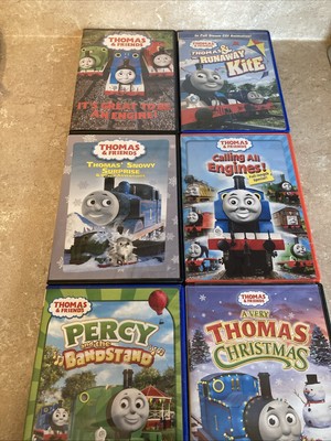 Thomas & Friends Train LOT of 6 DVDs. Includes Thomas And The Runaway Kite
