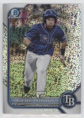 2022 Bowman Chrome Prospects Speckle Refractor 28/299 Heriberto Hernandez 00gy
