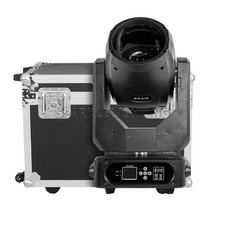 PAIDUN 14R 295W Beam Moving Head DJ Light Flight Case Set Rainbow Fogging Effect
