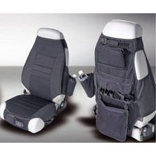 Rugged Ridge Fabric Seat Protectors For Jeep Cj Wrangler 76-06 Black
