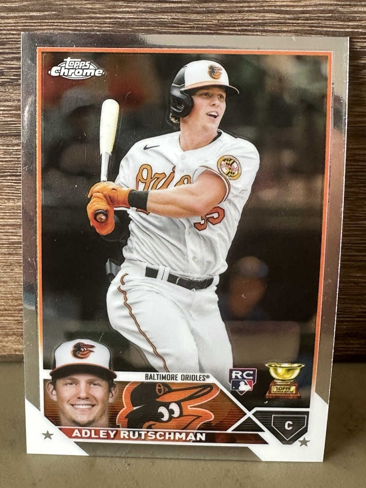 2023 Topps Chrome - Adley Rutschman #1 Refractor (RC)