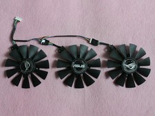 Set of 3 Fan Cooler Fan For ASUSGTX 980 1070 1080Ti R9 390 FDC10U12S9-C 87mm