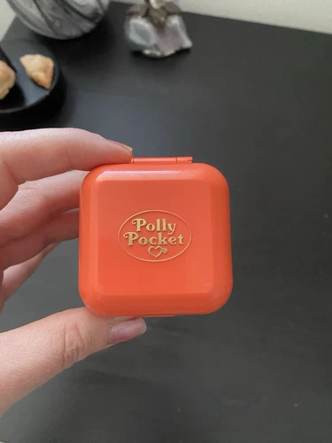 Vintage Polly Pocket Bluebird 1991 Lulu & her Speedboat Ring Case Compact & Lulu