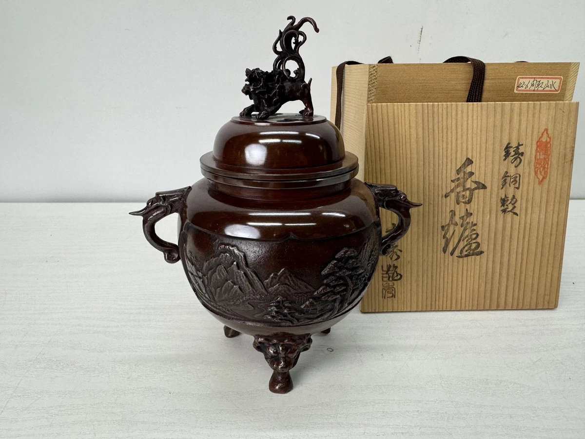 中国风铜制香炉| eBay