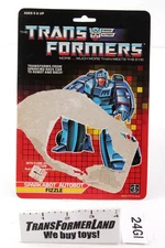 Fizzle Card 1988 Vintage Hasbro G1 Transformers