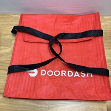 Doordash Large Insulated Pizza Delivery Bag Tote 19x19x5 Door Dash Food Storage
