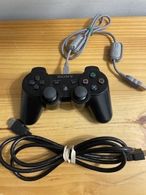 Sony PlayStation 3 Slim PS3 320GB Black Console Gaming System CECH-3001B Bundle