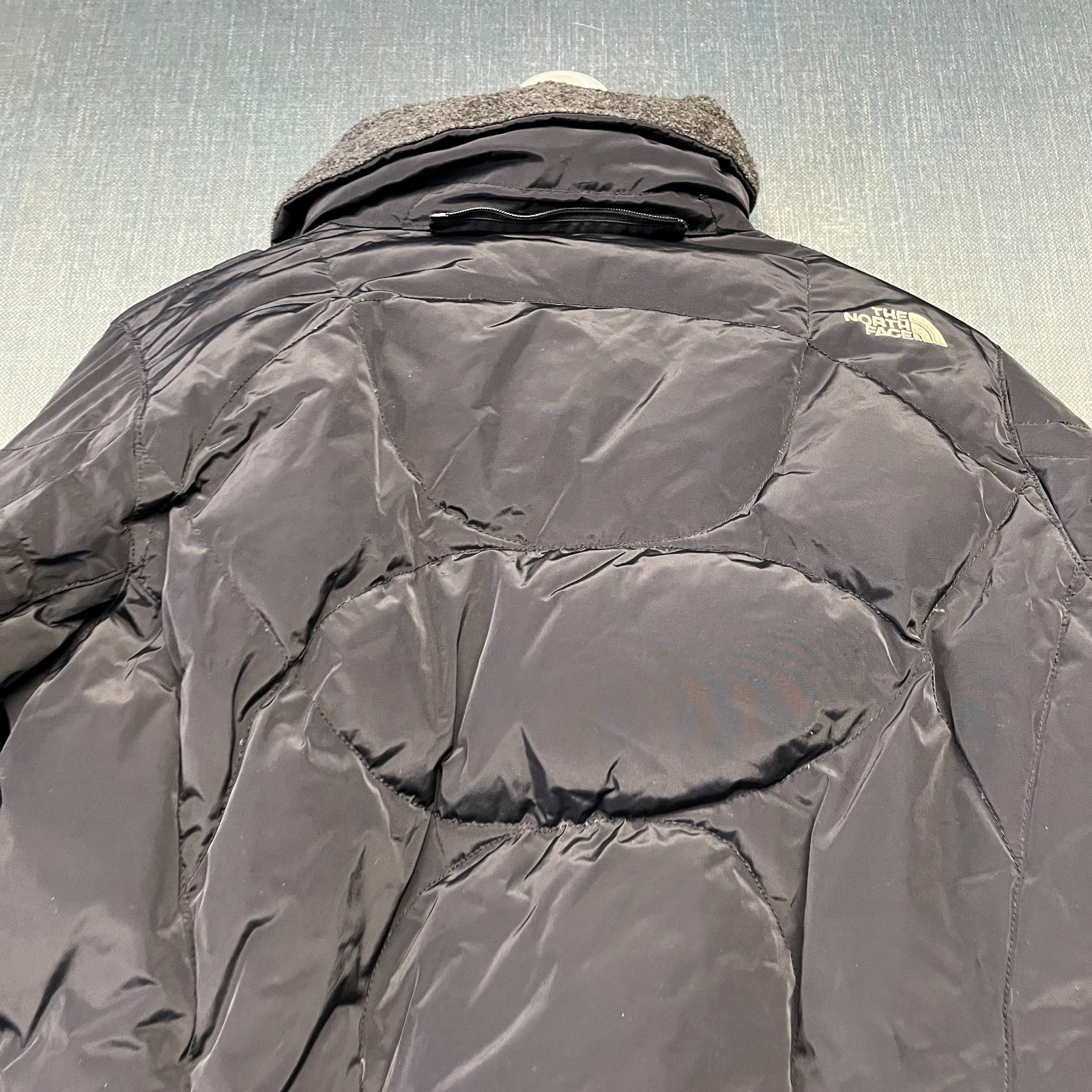 The North Face Women's Puffer Jacket Size M Black 600 Fill Down Insulated Winter thumbnail 11