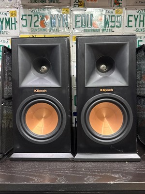 Klipsch RP-160M Bookshelf Speaker - Black - Pair of 2 for sale