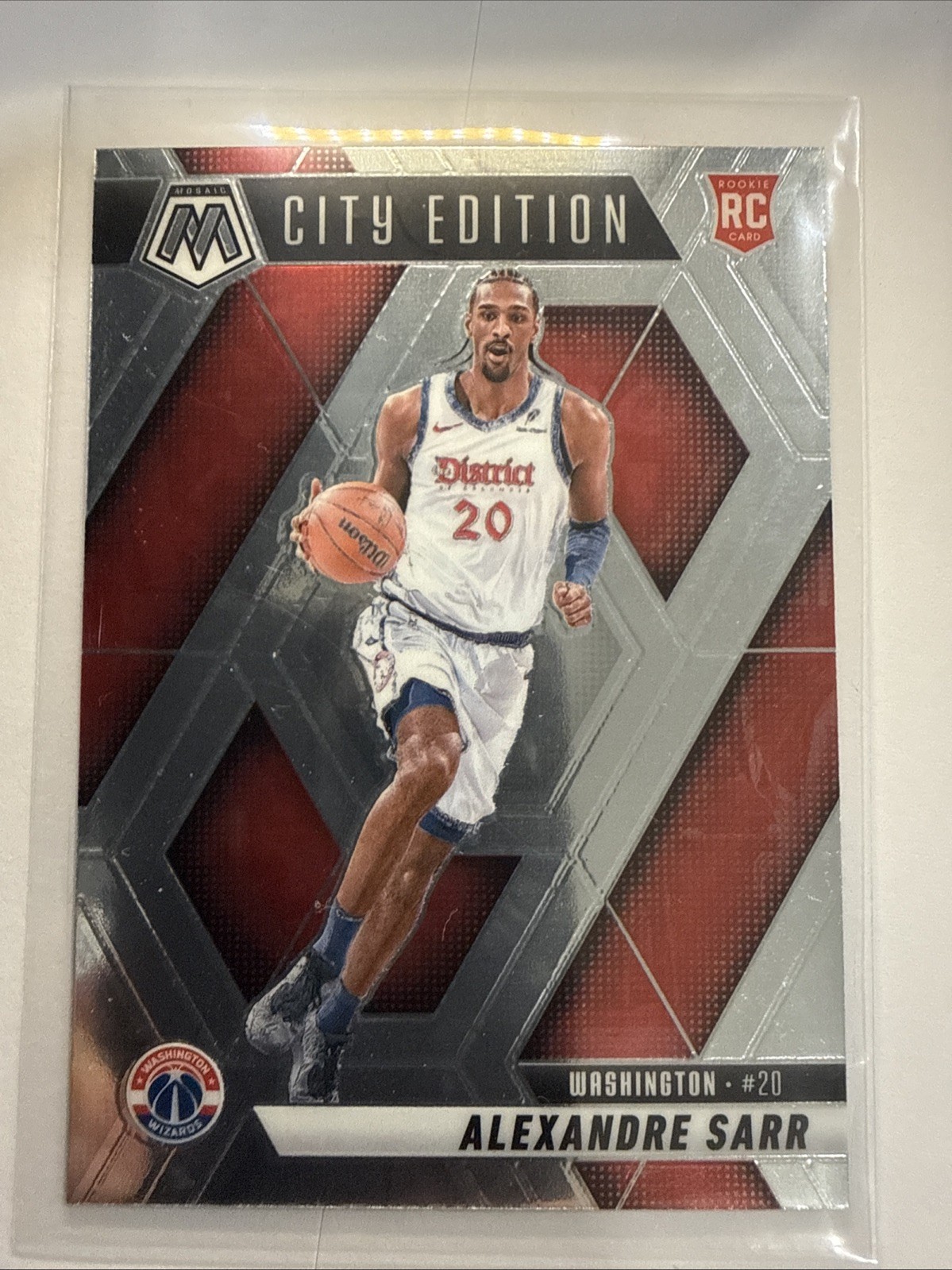 Alexandre Sarr Rookie Card City Edition 2024-25 Panini Mosaic #278