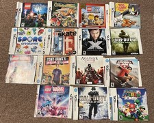 Nintendo DS Manual/Case Artwork Lot