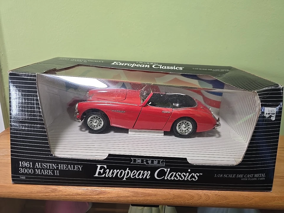 Ertl European Classics 1961 Austin Healey 3000 II 1:18 Scale Diecast Model Car - Image 3 of 4