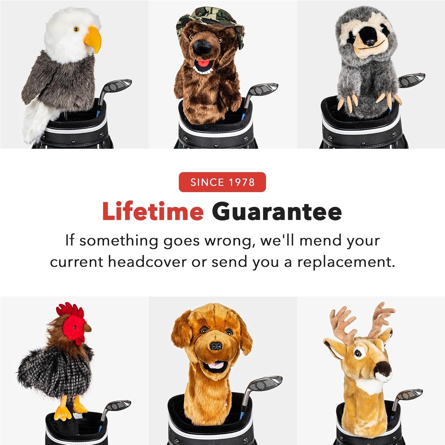 Daphne's Golden Retriever Golf Driver Headcover