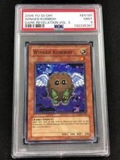 Yugioh 2006 Winged Kuriboh DR3-EN185 PSA 9 Super Rare