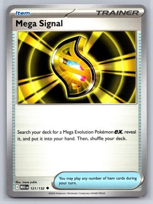 Mega Signal Pokemon ME01: Mega Evolution #121/132