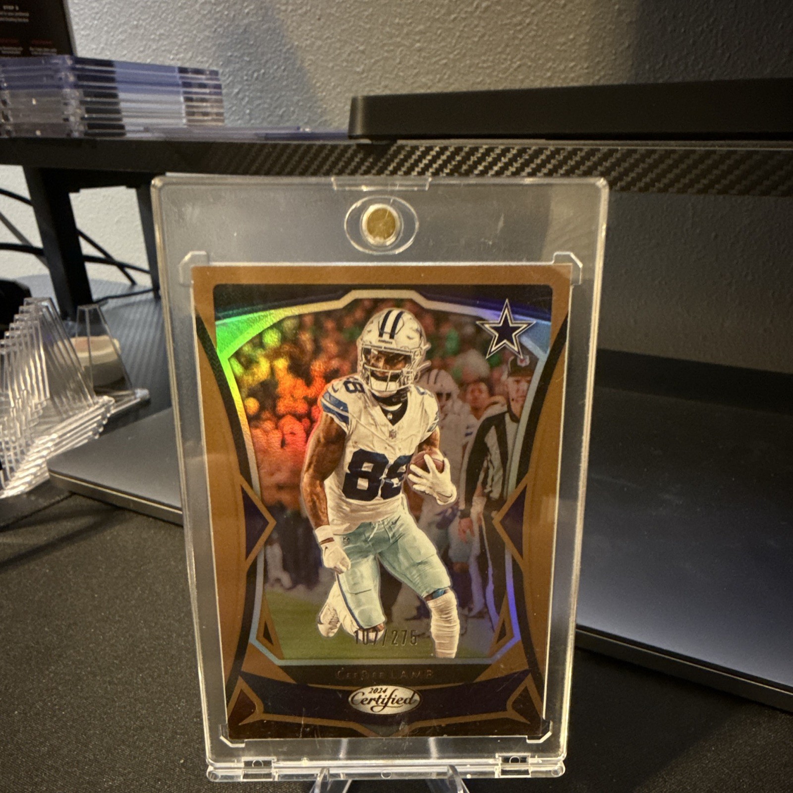 Panini 2024 Certified CeeDee Lamb Mirror Bronze #19 Dallas Cowboys /275