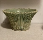 Vintage Weller Pottery ARDSLEY Green Cattails Water Lily Planter Vase
