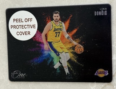 2024-25 Panini One And One - Color Blast #15 Luka Doncic SSP Case Hit