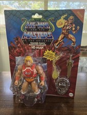 Thunder Punch He-Man Deluxe Latin Card Masters Of Universe Origins
