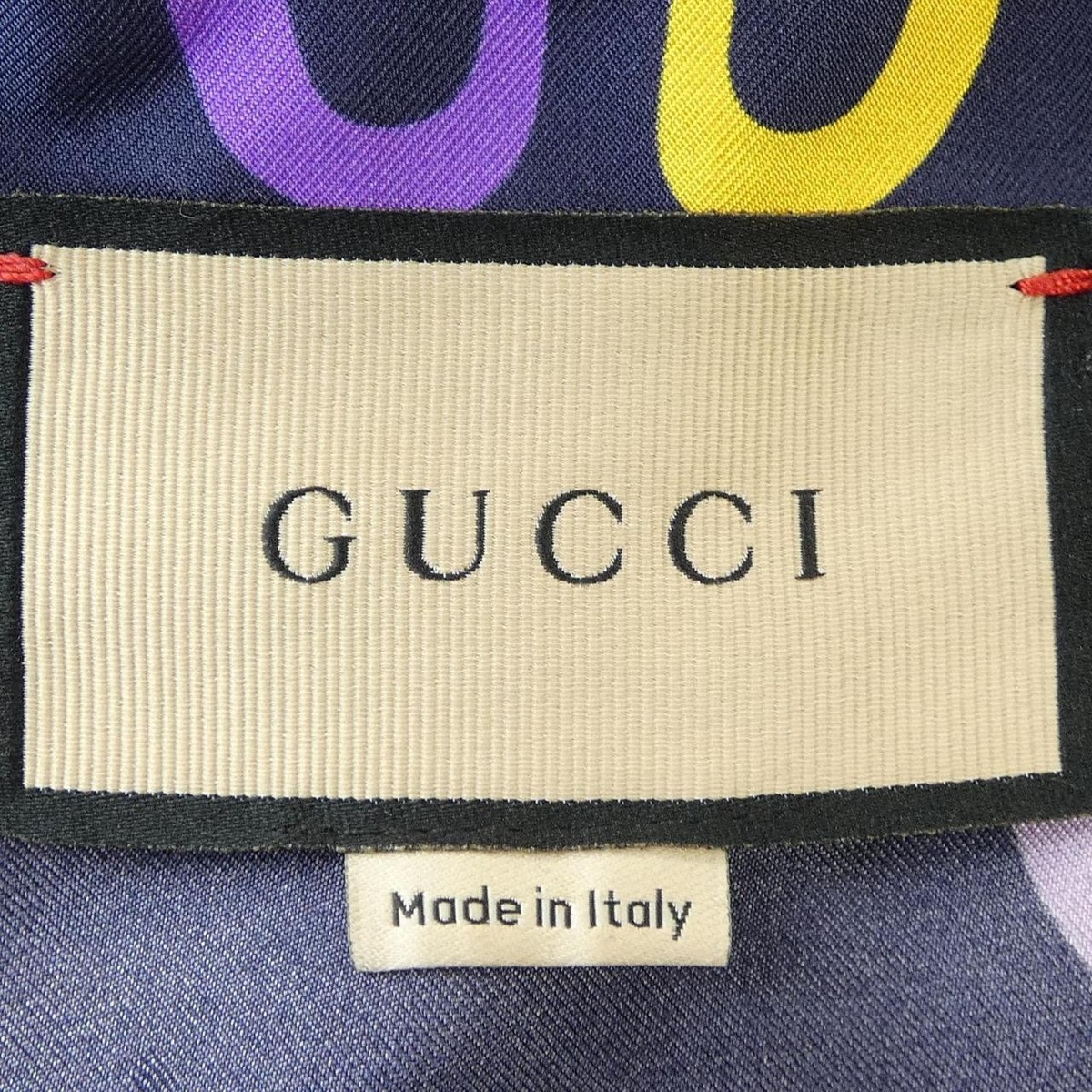 Authentic Gucci Jumbo GG Silk Bowling Shirt 694124 ZAJOZ S/S Shirt