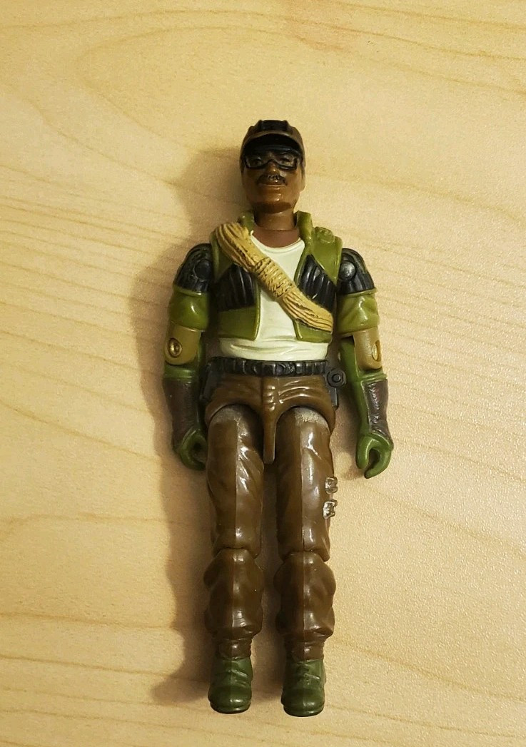 Vintage 1985 G.I. Joe Alpine Action Figure - Loose Joints, For Parts Only