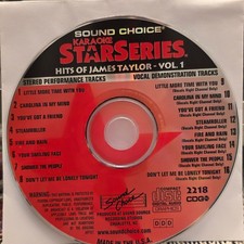 SC2218 JAMES TAYLOR SOUND CHOICE KARAOKE CDG LOT FERN