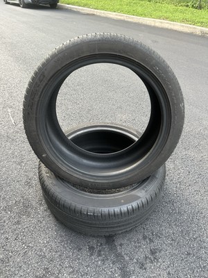 Set of 2 - 235/45R19 Pirelli P Zero  Used Condition-B  (303,304)