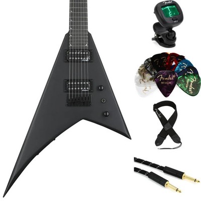 Jackson Rhoads JS22-7 HT 7-string Electric Guitar Essentials Bundle - Satin