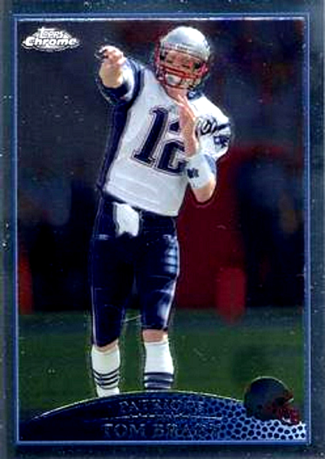 2009 Topps Chrome #TC70A Tom Brady New England Patriots