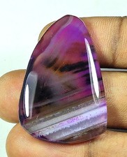 50Cts. Dyed Onyx Agate Pear Shape Cabochon Loose Gemstone 26X39MM
