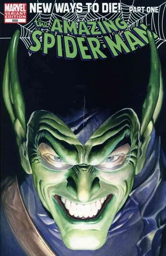 Amazing Spider-Man, The #568A VF/NM; Marvel | Alex Ross Variant Green Goblin - w