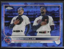 2022 Topps Chrome Update Sapphire Edition #US230 Stars Collide