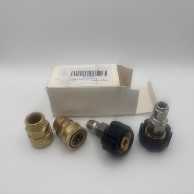 #ad Pressure Washer Quick Connect Kit M22 14mm to 3 8in 4 Pcs $14.95