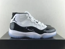 Air Jordan 11 Retro Concord new men's shoes 378037-100 white
