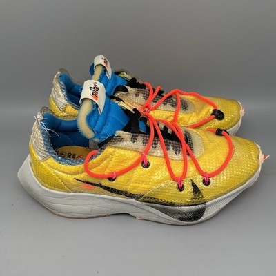 Nike X Off-White X Vapor Street Low Running Shoes CD8178-700 Women's Sz 7