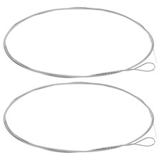 2 Pcs String for Dulcimer Clear Sound Strings Accessory Music Wire