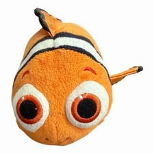 Disney Pixar Ty Sparkle Beanie Babies Nemo 8" Plush Finding Dory
