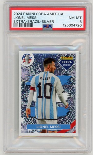 2024-25 Panini Immaculate Collection Shadowbox Signatures Lionel Messi Silver SH-LM