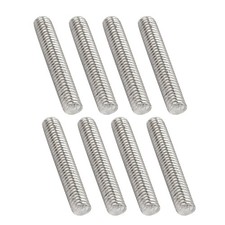 M4 x 25mm Fully Threaded Rod Bar Stainless Steel Studs Fastener 20Pcs
